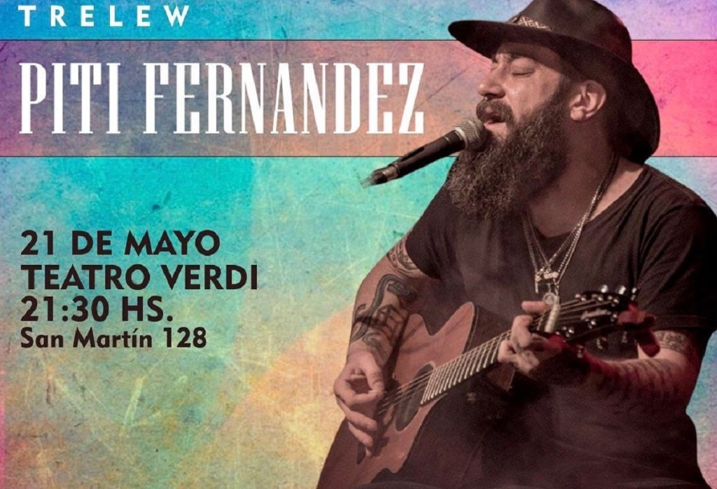 #DATAZO | PITI FERNANDEZ en formato eléctrico en&nbsp;Trelew