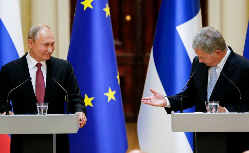 Putin alerta a Finlandia que es «un error» poner fin a su neutralidad e ingresar a la&nbsp;OTAN