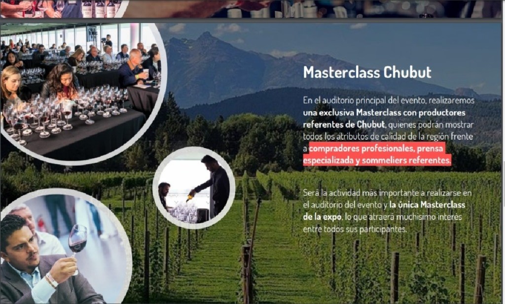 #DATO | Chubut tendrá su stand en la Expo Vinos y Negocios de Buenos&nbsp;Aires