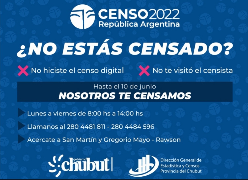 Censo 2022: Convocan a las personas que no han sido entrevistadas a completar el&nbsp;trámite