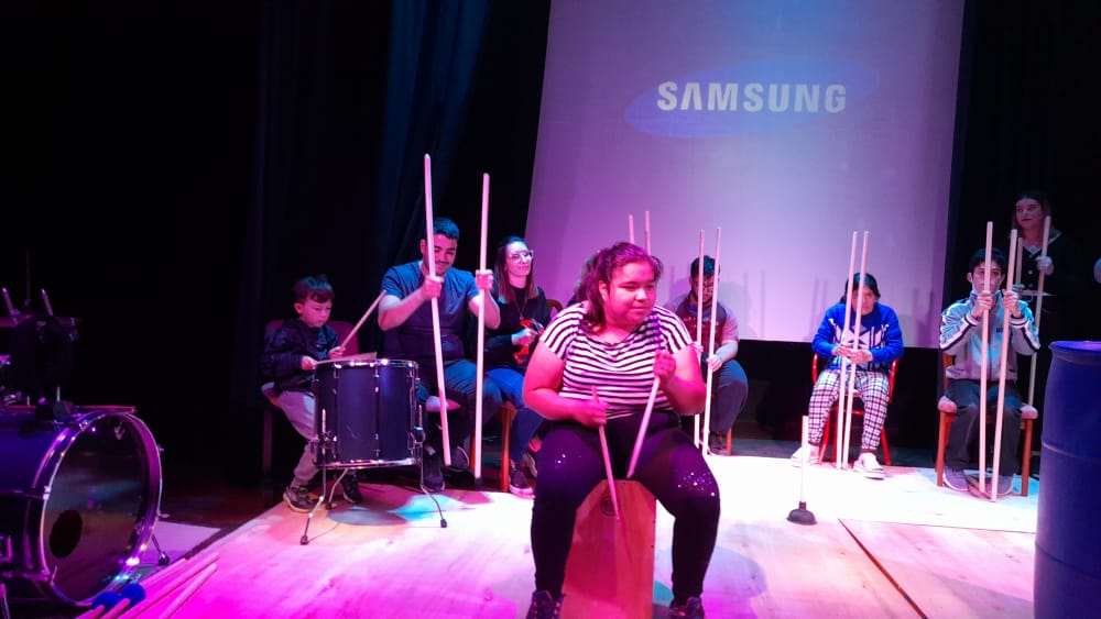 Exitoso taller de música&nbsp;inclusiva