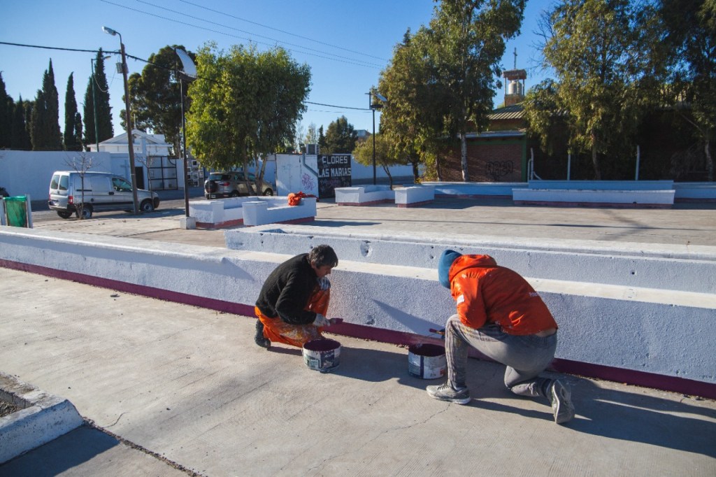 Reacondicionamiento de la Plaza Fabricio Hurstel&nbsp;Bru