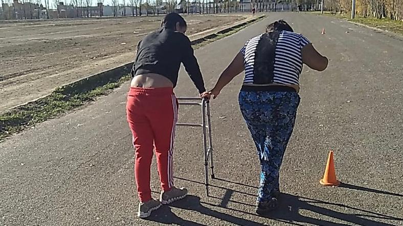 Rawson: Escuela de Atletismo&nbsp;Adaptado