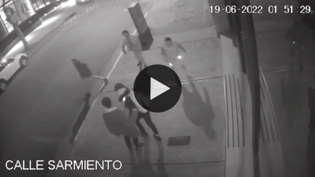 Video: así mataron al joven que discutió con menores que le tiraron hielo en Mar del&nbsp;Plata