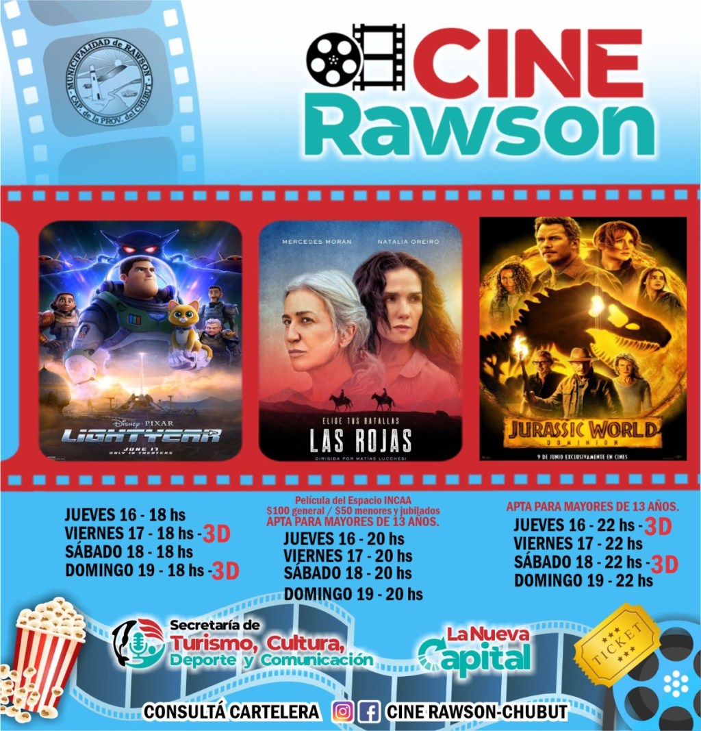 Se estrena “Lightyear” en el Cine Teatro de Rawson 