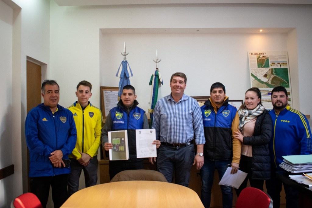 Biss recibió a referentes de la Peña de Boca&nbsp;Juniors
