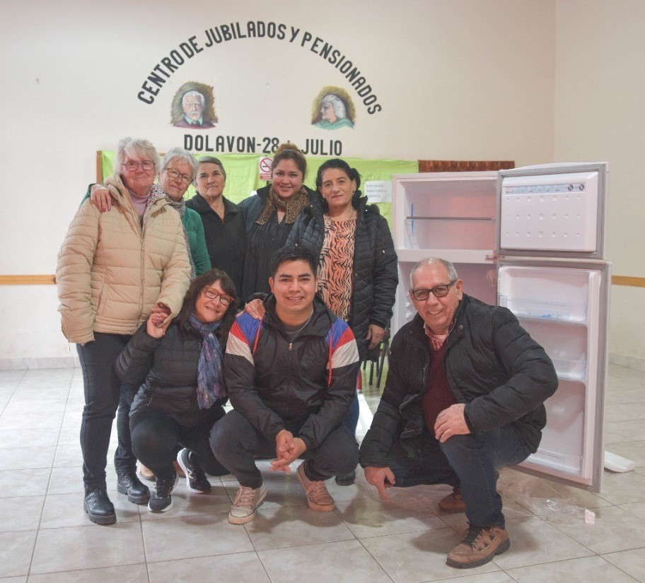 Nuevo equipamiento para el Centro de Jubilados de&nbsp;Dolavon