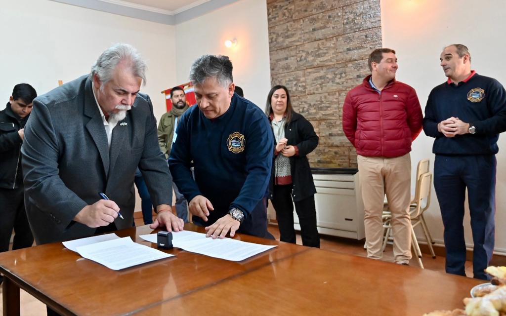 Convenio de capacitación con la Regional Nº 1 de Bomberos&nbsp;Voluntarios