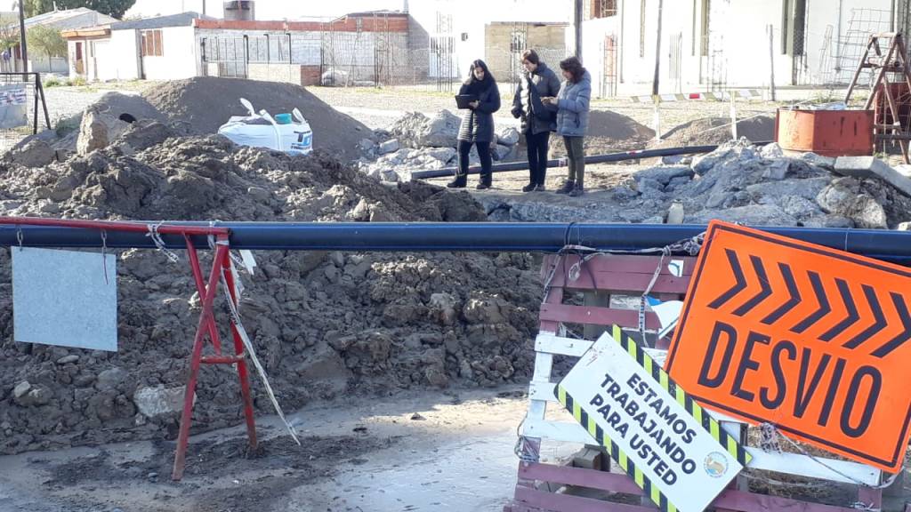 Fiscalizan la Planta de Tratamiento de Efluentes Cloacales de&nbsp;Rawson