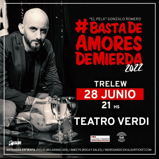#DATO | EL PELA ROMERO EN EL TEATRO VERDI DE&nbsp;TRELEW