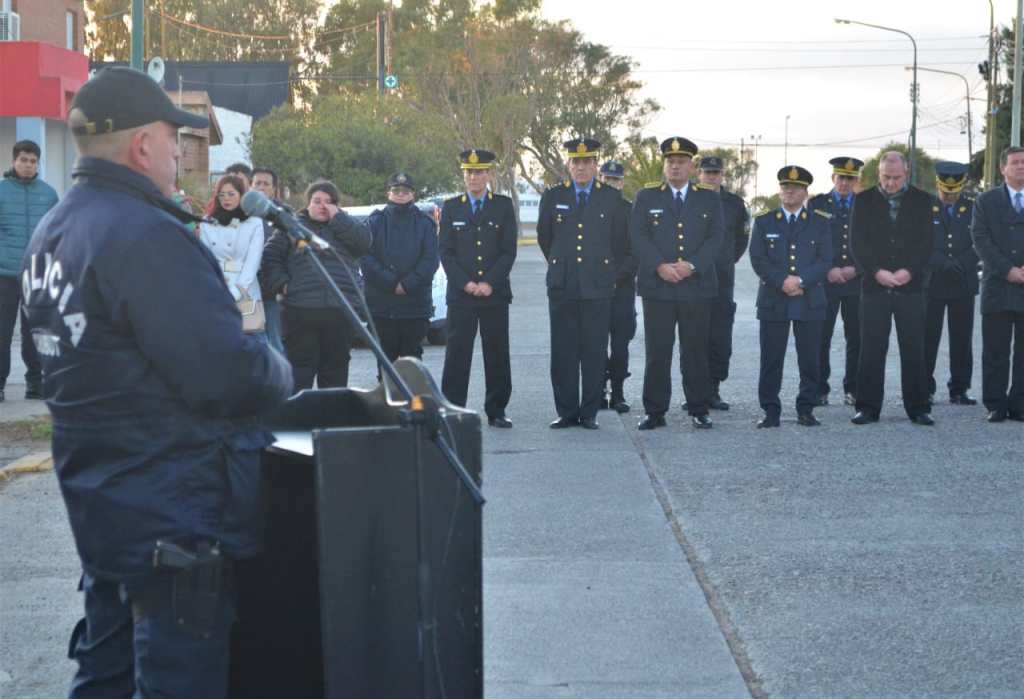 Homenaje a los policías Oscar Cruzado y Pablo&nbsp;Rearte