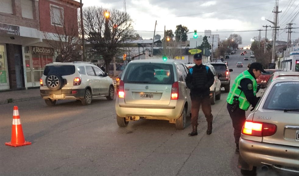 Controles y patrullaje preventivo en&nbsp;Trelew