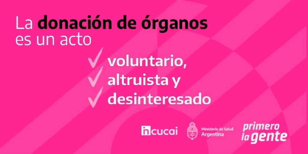 La donación de órganos es un acto voluntario y&nbsp;desinterasado