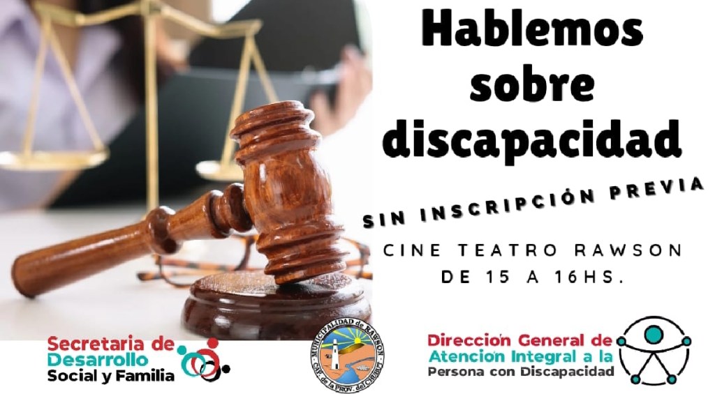 Continúan las charlas “Hablemos sobre&nbsp;Discapacidad”