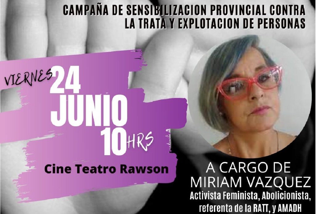 Campaña de sensibilización contra la «Trata y Explotación de&nbsp;personas”