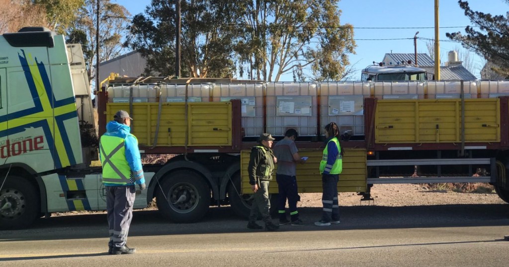 Retienen un camión con carga peligrosa en Arroyo&nbsp;Verde