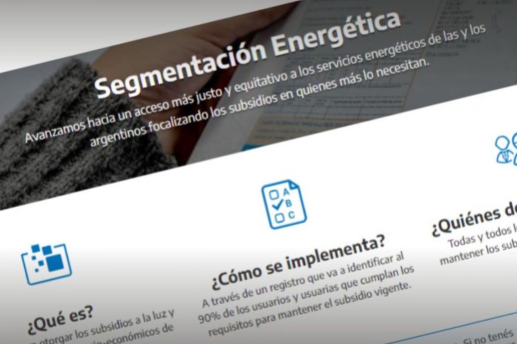 Subsidios de luz y gas: cómo anotarse y llenar el formulario para ser&nbsp;beneficiario