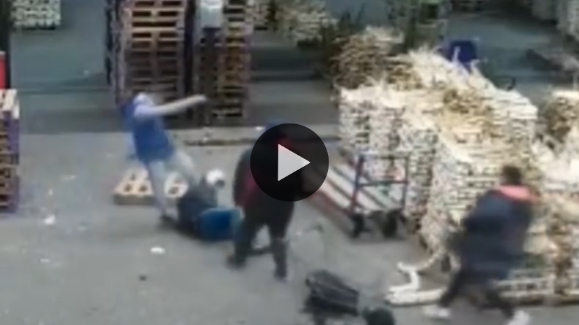 Video: quiso robar una cartera y le dieron una paliza 