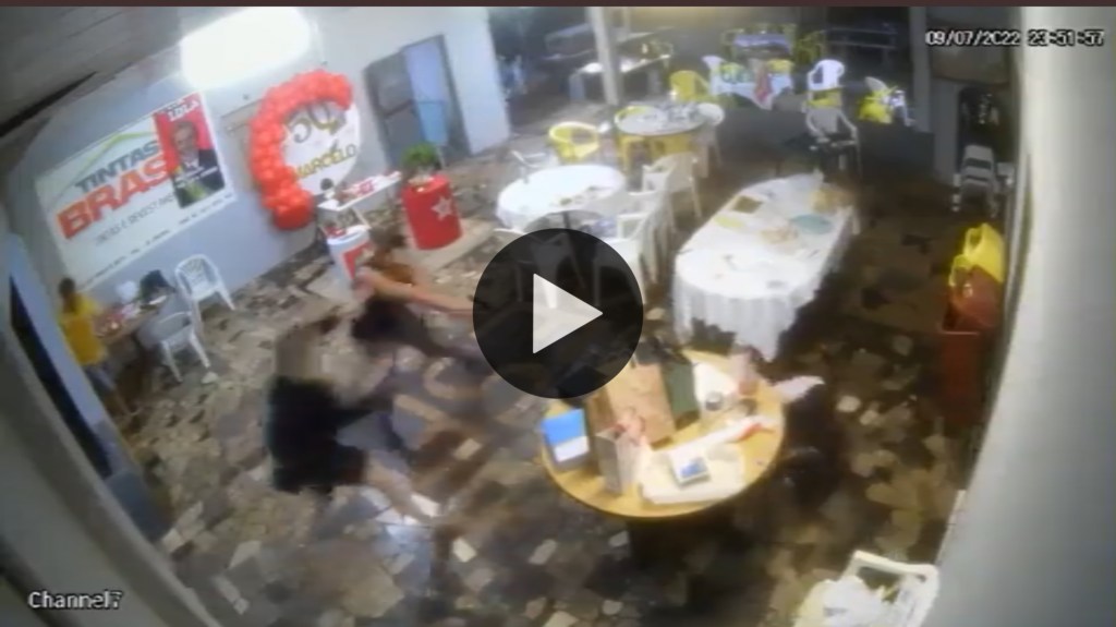 Video: un seguidor de Jair Bolsonaro asesinó a un seguidor de Lula durante su&nbsp;cumpleaños
