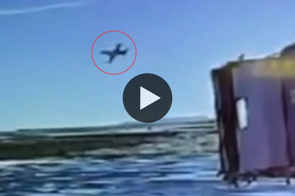 Video: así se estrelló el avión sanitario en Río&nbsp;Grande