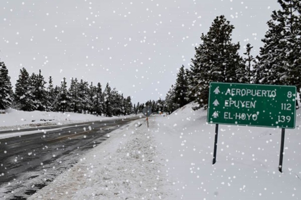 Alerta amarillo por fuertes nevadas en la&nbsp;cordillera