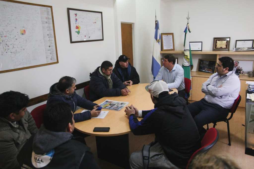 Trabajadores de Fyrsa se movilizaron en Rawson y fueron recibidos por&nbsp;Biss