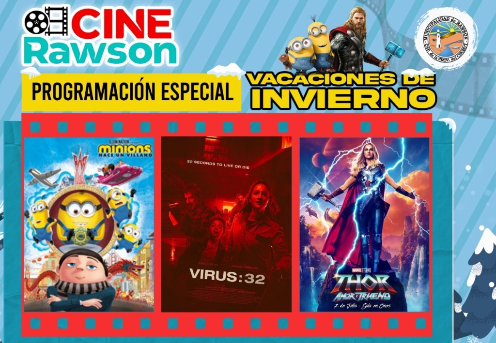 Mirá la cartelera del Cine Teatro de&nbsp;Rawson