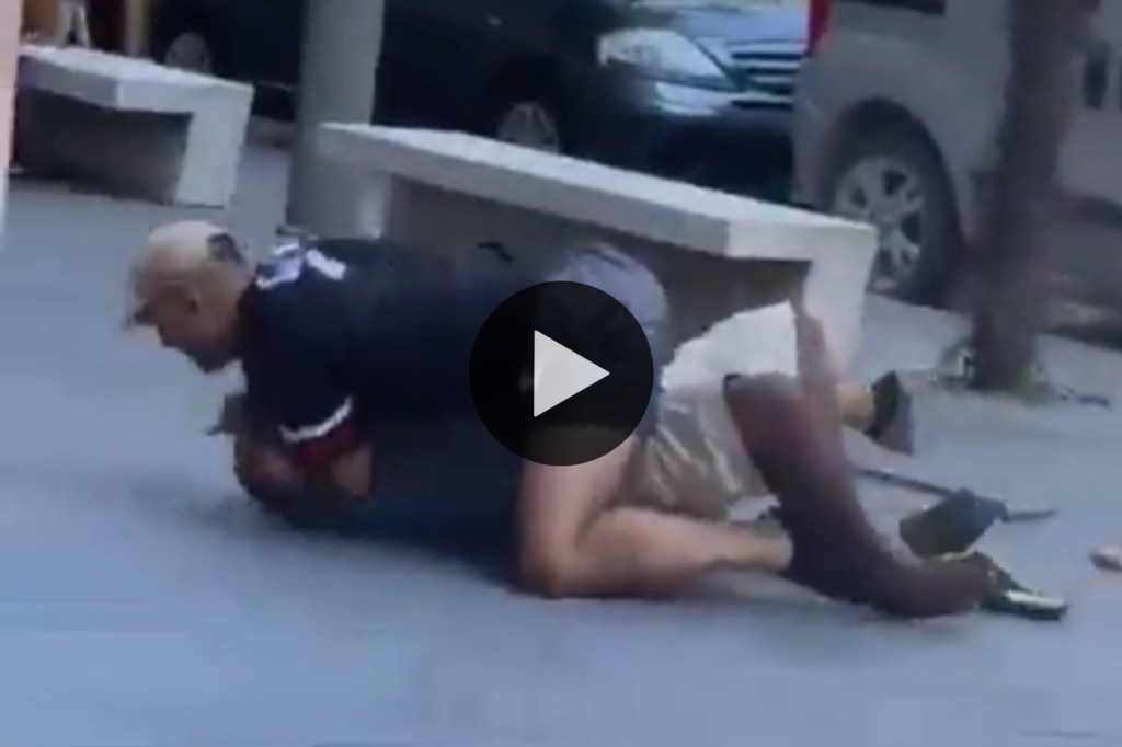 Video: asesinaron a golpes a un hombre discapacitado en plena&nbsp;calle