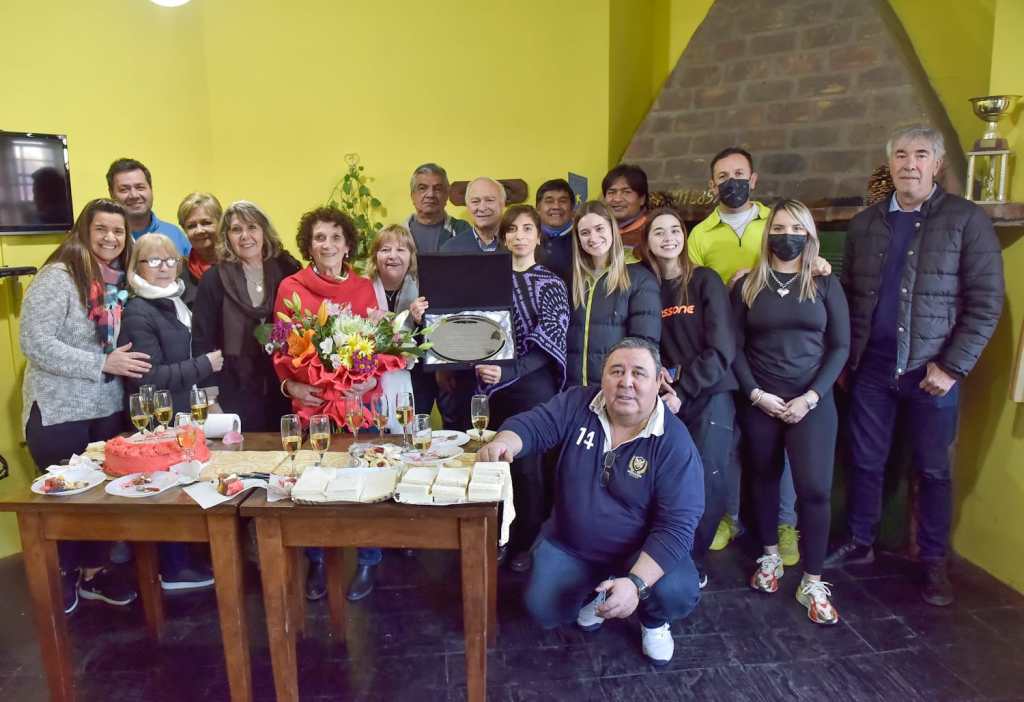 Maderna participó del aniversario de Draig Goch&nbsp;Padel