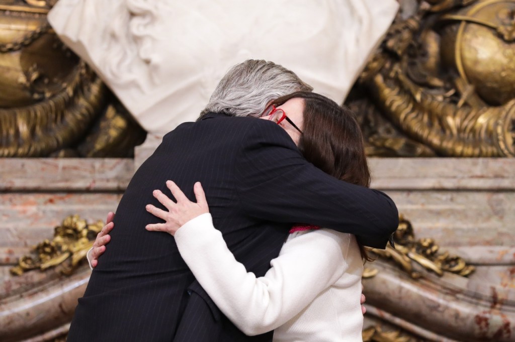 El Presidente tomó juramento a la nueva ministra de Economía, Silvina&nbsp;Batakis