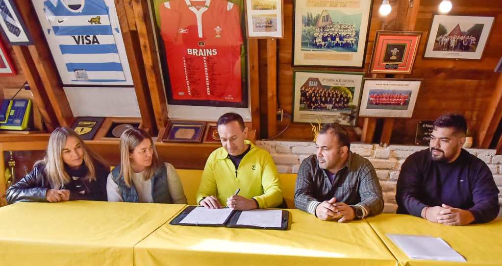 El municipio de Trelew entregó aporte a Patoruzú Rugby&nbsp;Club
