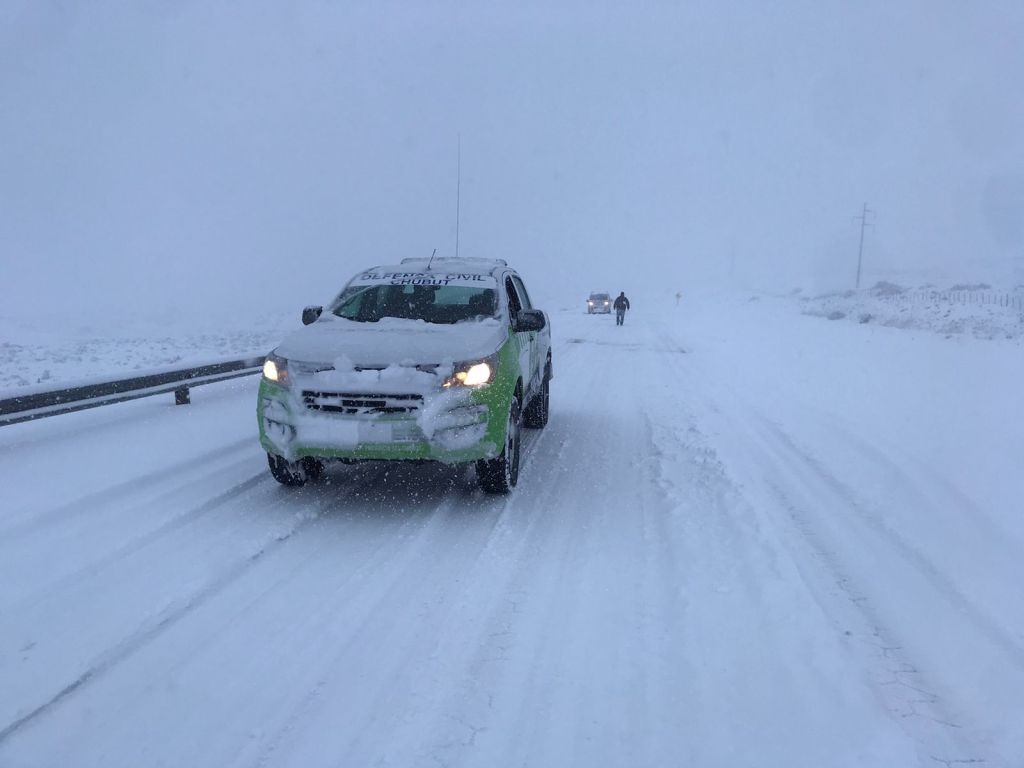 Chubut | Cómo están las rutas ante las inclemencias del&nbsp;tiempo