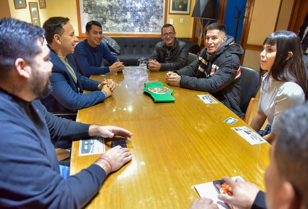 Maderna recibió a Ezequiel Matthysse tras su primer título&nbsp;profesional