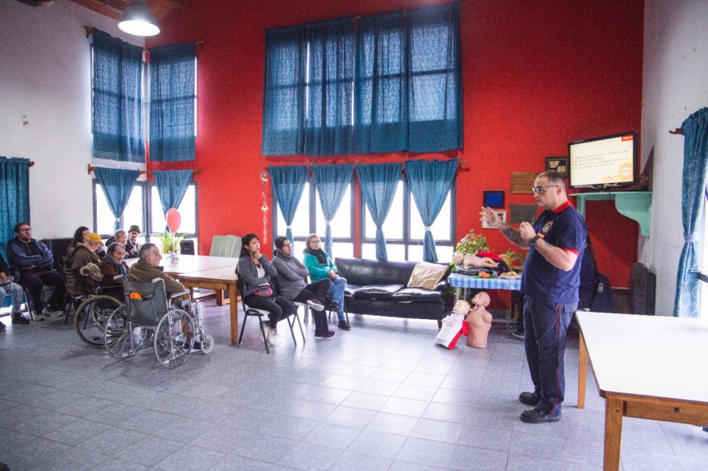 Personal de Casas Tuteladas recibió capacitación en reanimación&nbsp;cardiopulmonar