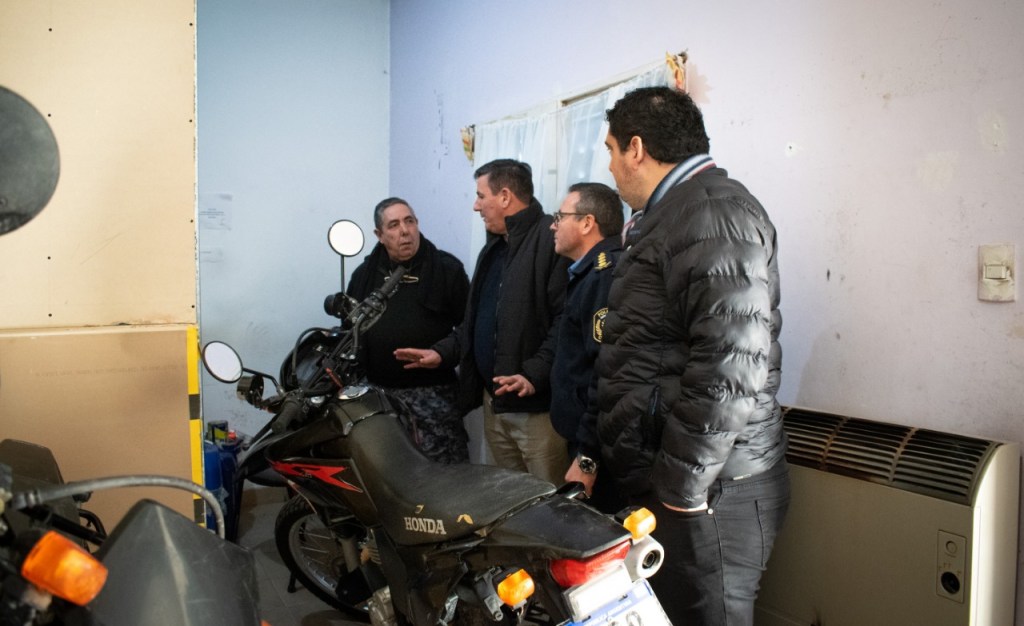 El Municipio colaborará con el Grupo de Respuesta Inmediata Motorizada de la Policía del&nbsp;Chubut
