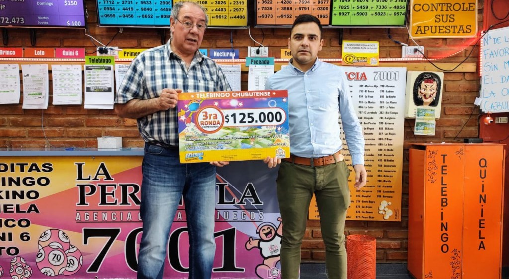 Lotería del Chubut entregó premios por más de medio millón de&nbsp;pesos
