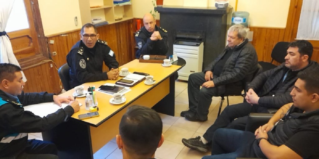 La Unidad Regional de Trelew definió acciones para la seguridad en&nbsp;supermercados