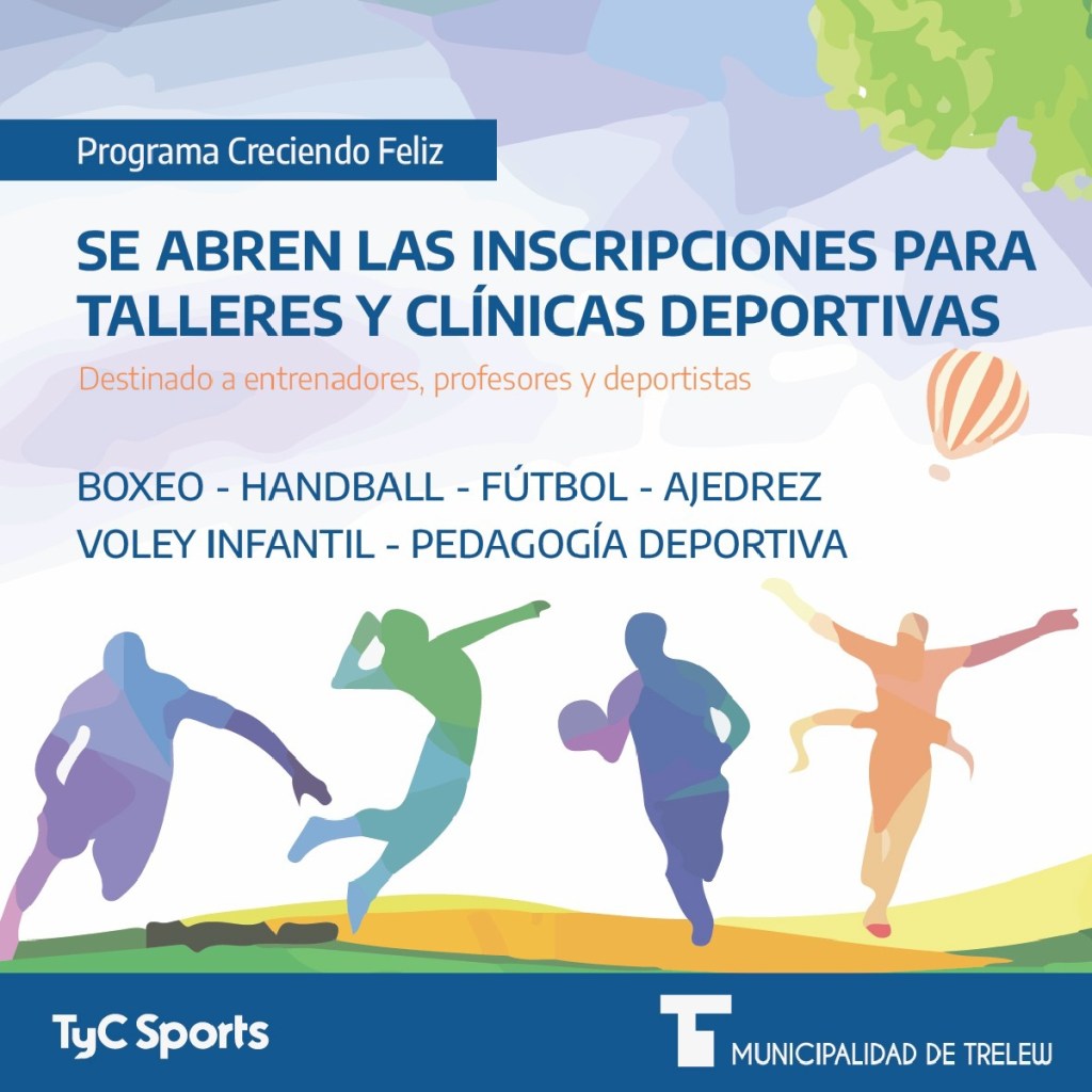 Inscripciones para capacitaciones&nbsp;deportivas