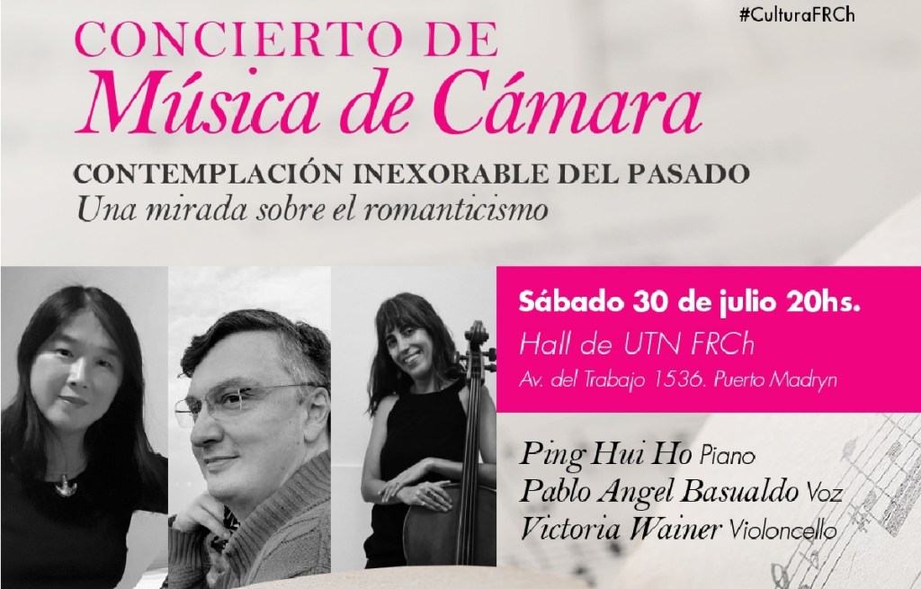 ESTE SÁBADO SE REALIZARÁ EL PRIMER CONCIERTO DE MÚSICA DE CÁMARA EN LA UTN&nbsp;CHUBUT