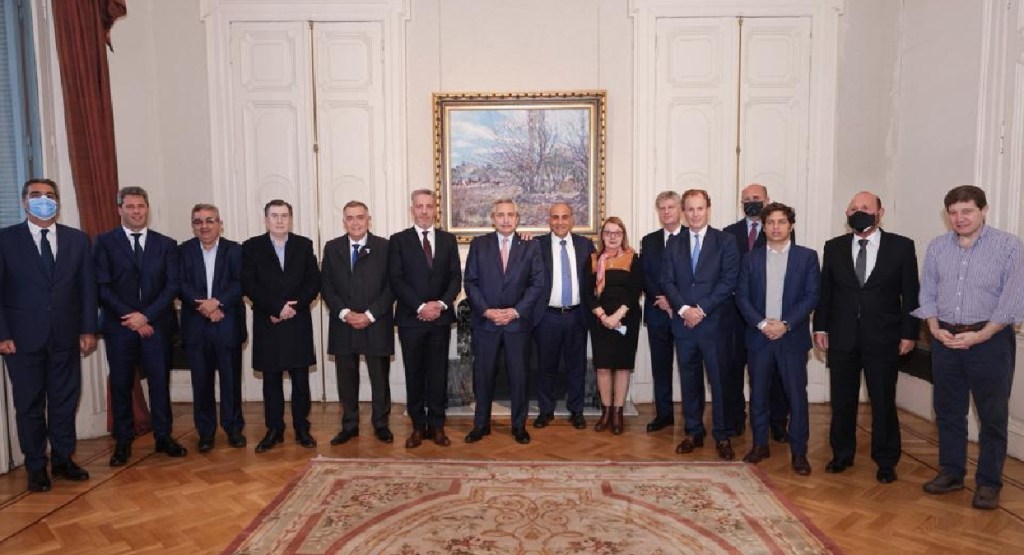 Arcioni participó de la reunión con Alberto Fernández y&nbsp;gobernadores