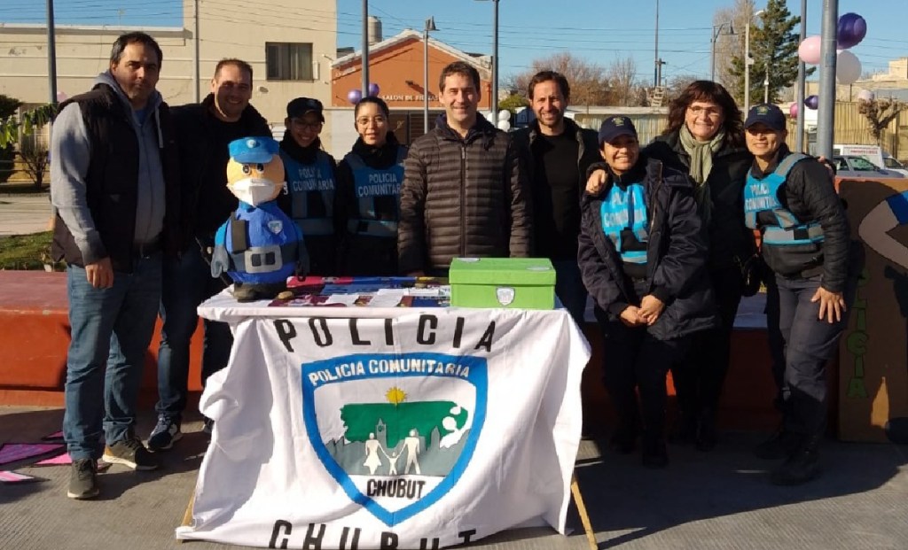 La Policía realizó actividades participativas en Trelew, Comodoro y&nbsp;Madryn