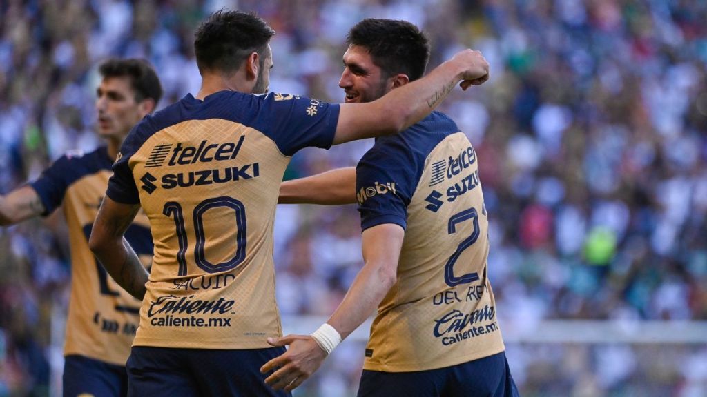 Salvio marcó su primer gol para Pumas en&nbsp;México