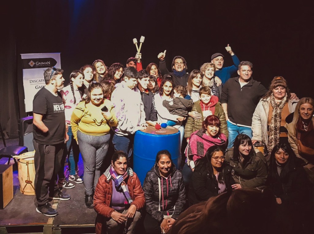 Rawson realizó con éxito el taller de música inclusiva en&nbsp;Gaiman