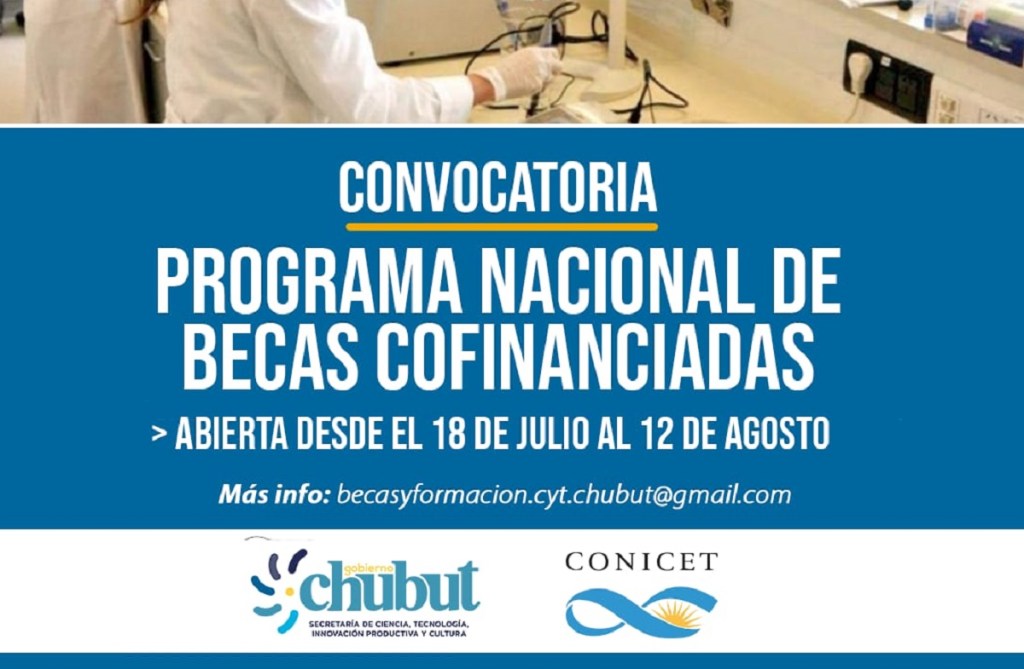 Convocatoria para becas cofinanciadas con el&nbsp;CONICET