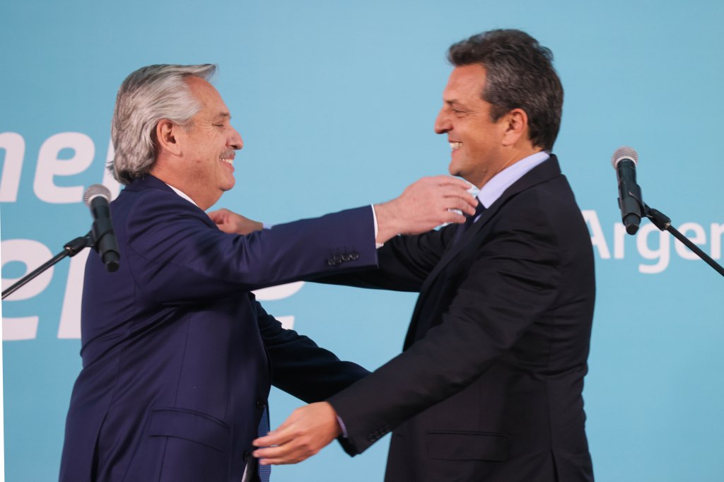 El Presidente tomó juramento al nuevo ministro de Economía, Sergio&nbsp;Massa