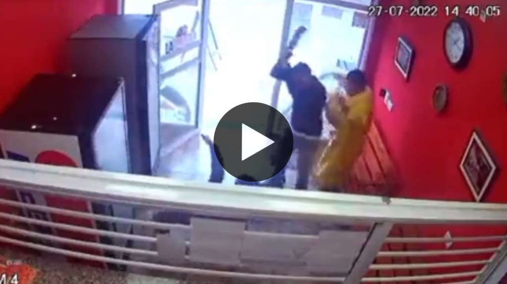Video: defendió a su hermana de los golpes de su cuñado y lo desfiguraron a&nbsp;mazazos