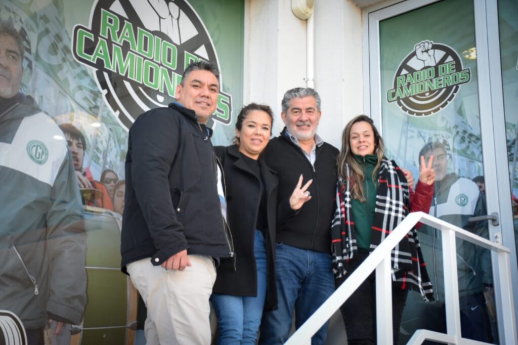 Taboada inauguró una nueva señal de Camioneros en la ciudad de&nbsp;Trelew