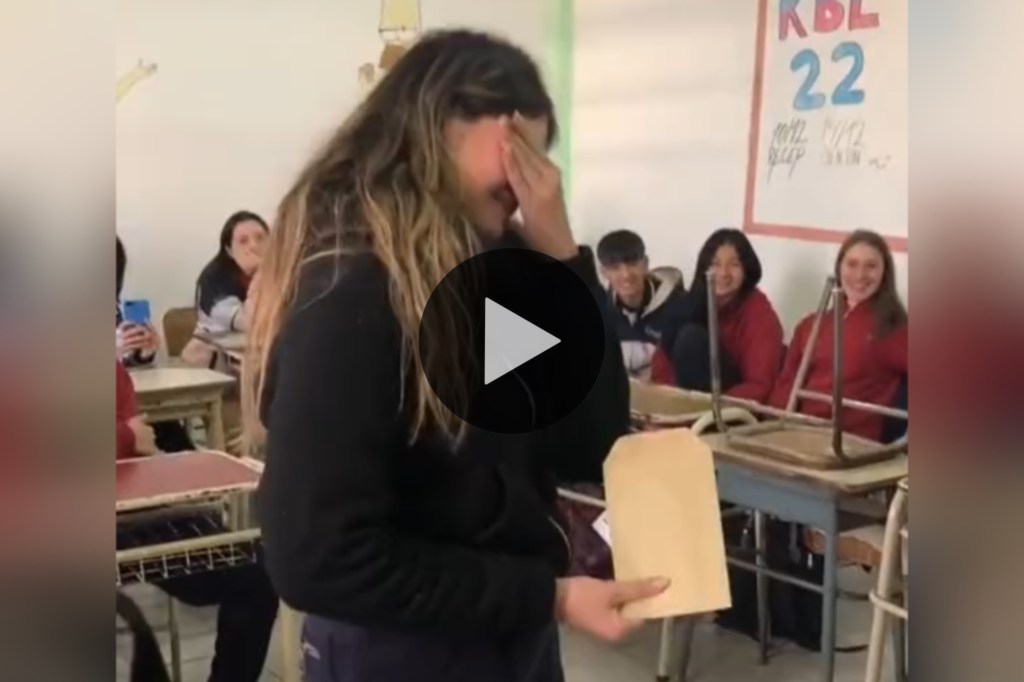 No tenía plata para el viaje de egresados, las amigas se lo regalaron y el video se hizo&nbsp;viral