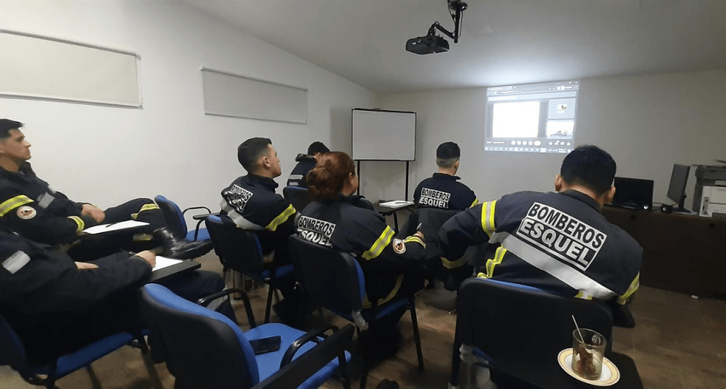 Más de 240 Bomberos se capacitaron en atención prehospitalaria del&nbsp;Trauma