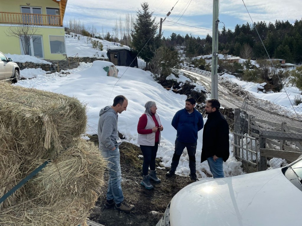 Asisten a productores afectados por la&nbsp;nieve